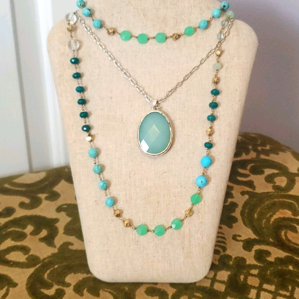 2 Stella and Dot Long Necklaces